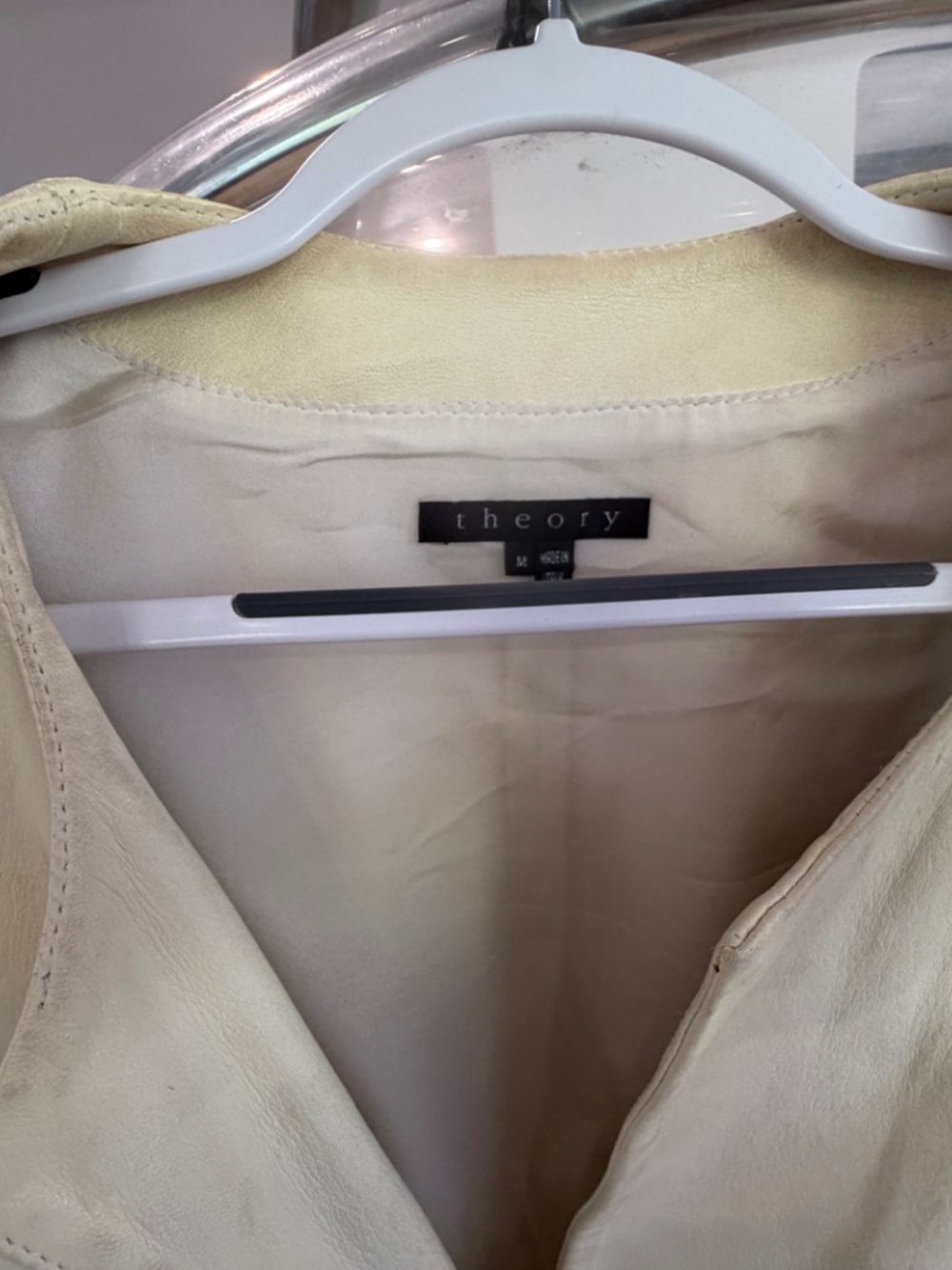 Theory leather jacket - Picture 6 of 8